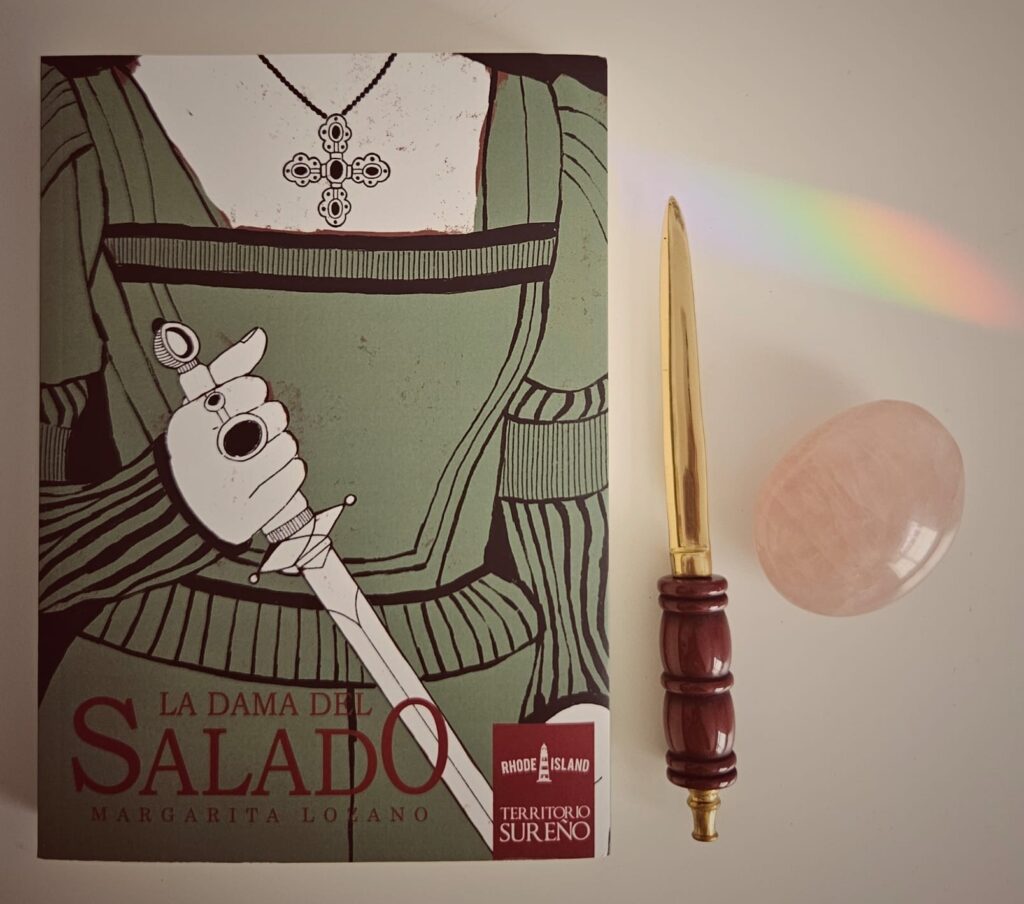 Portada del libro La dama del Salado de Margarita Lozano