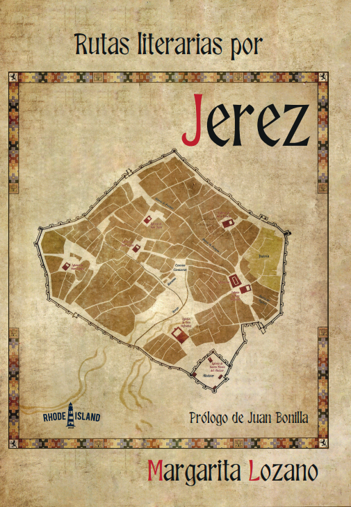 Libro Rutas Literarias por Jerez, de Margarita Lozano.